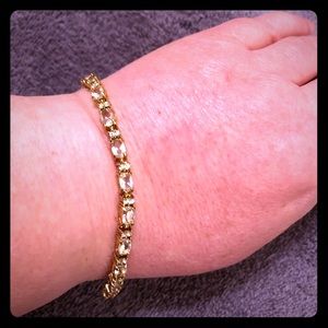 🌺 Diamond Look Bracelet with Extender
